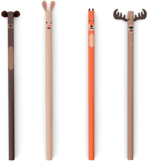 Woodland Pencils Set of 4